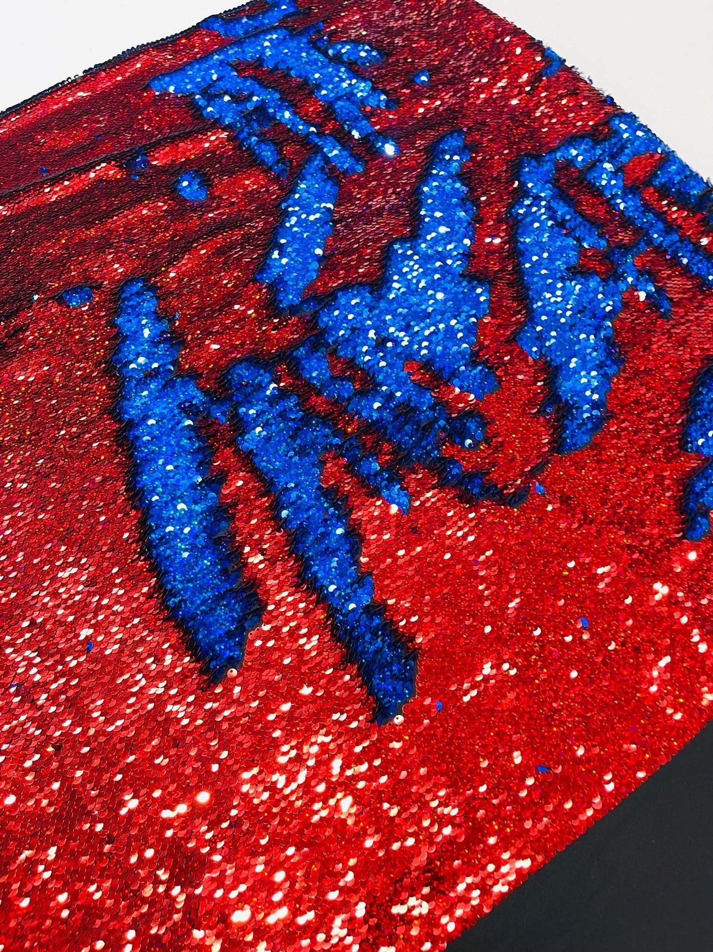 Reversible Color Changing Sequin Fabric| 54" Wide| Stretch Polyester Spandex.