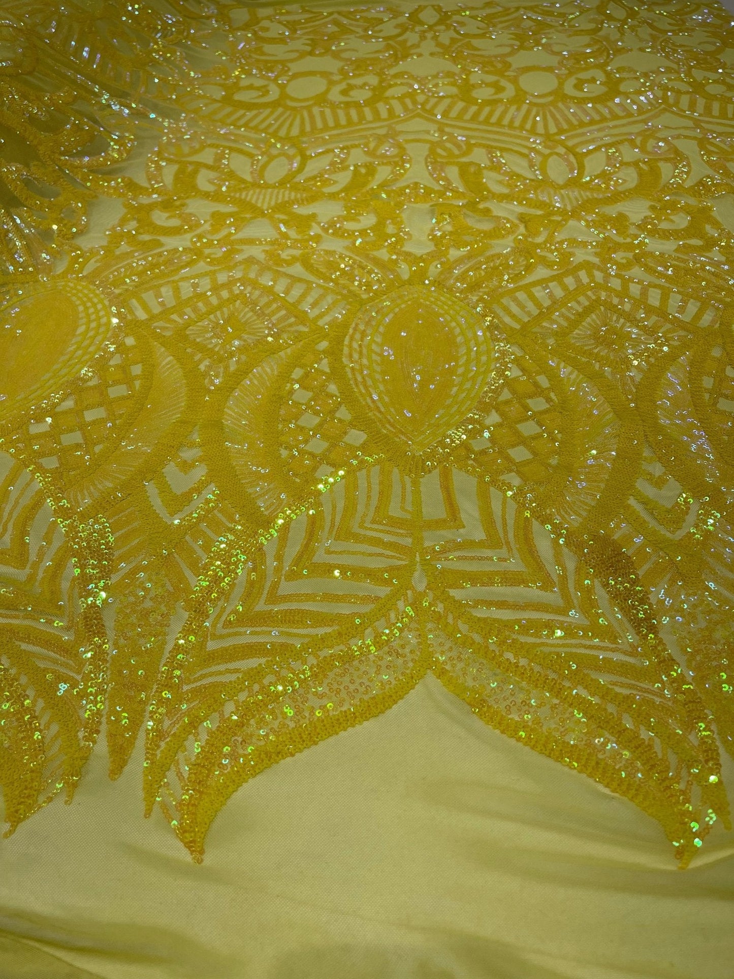 Royalty Sequin Damask Fabric 54” Wide| New Creations Fabric & Foam Inc.