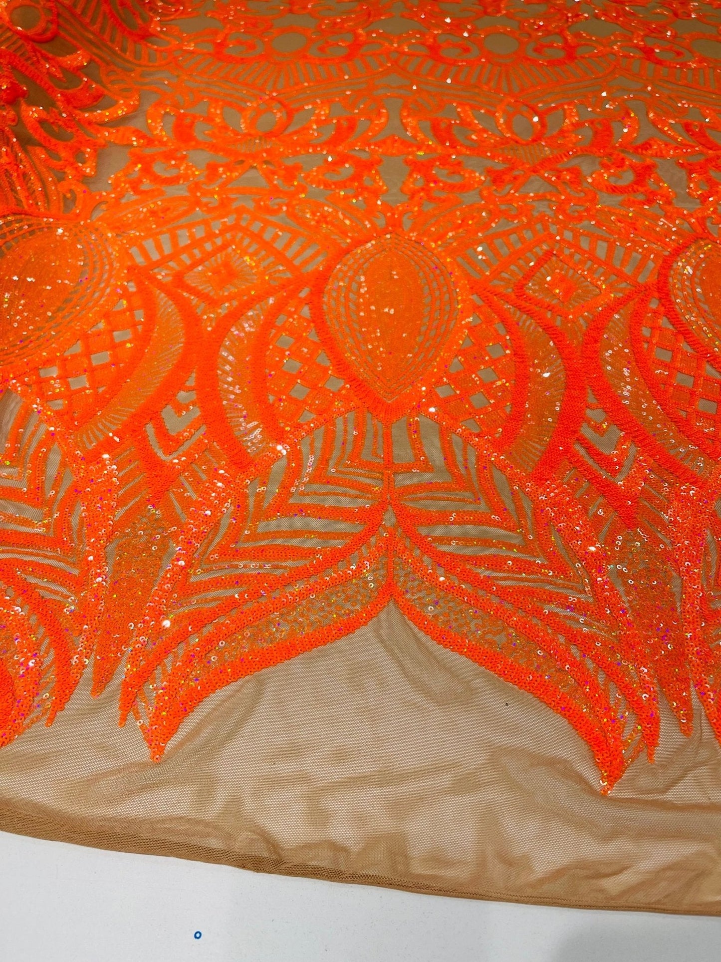 Royalty Sequin Damask Fabric 54” Wide| New Creations Fabric & Foam Inc.
