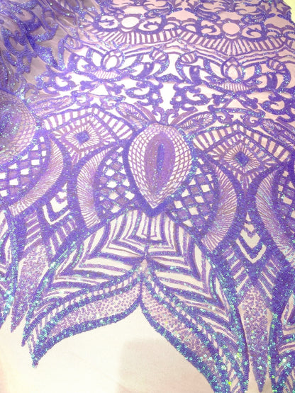 Royalty Sequin Damask Fabric 54” Wide| New Creations Fabric & Foam Inc.