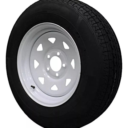 (Single Assembly) Antego Tire and Wheel  205/75R15 Highway Terrain Assembly – Optimized for High Load Performance, 15.0-Inch Rim, Load 107.0, Speed M | A15604500116108ST20575R15