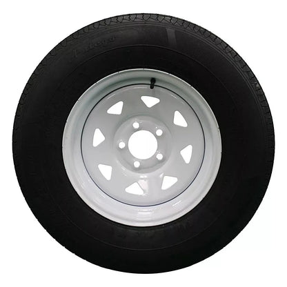 225/75R15 Highway Trailer Tire and Wheel Pair