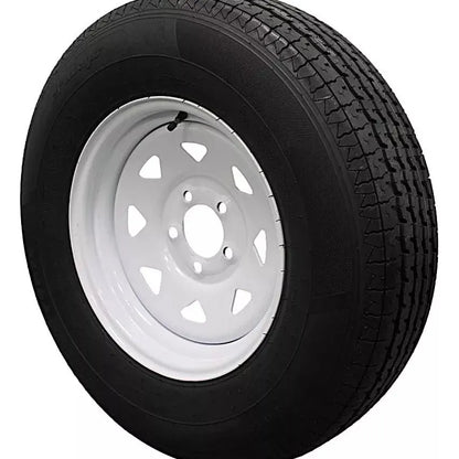225/75R15 Highway Trailer Tire and Wheel Pair