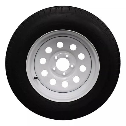 (Set of 4) Antego Tire and Wheel 205/75D15 Trailer Tire – Reinforced 6-Ply-Ply Design, 15.0-Inch Rim – Built for Long-Distance Hauling & Stability | A15604510116206ST20575D15-B4