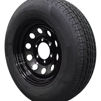 (Set of 2) Antego Tire and Wheel Heavy-Duty 205/75R15 Highway Terrain – 8-Ply-Ply, 15.0-Inch Wheel, Designed for Secure & Stable Towing | A15604520096108ST20575R15-B2