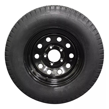 (Set of 2) Antego Tire and Wheel  185/80D13 Highway Terrain – 13.0-Inch Rim, 8-Ply-Ply Strength, Load 94.0, Speed M – Heavy-Duty Trailer Tire | A130454500096206ST18580D13-B2