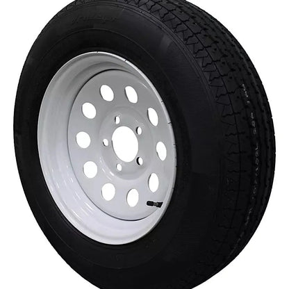 (Single Assembly) Antego Tire and Wheel Heavy-Duty 205/75R15 Highway Terrain – 6-Ply-Ply, 15.0-Inch Wheel, Designed for Secure & Stable Towing | A15604510116108ST20575R15