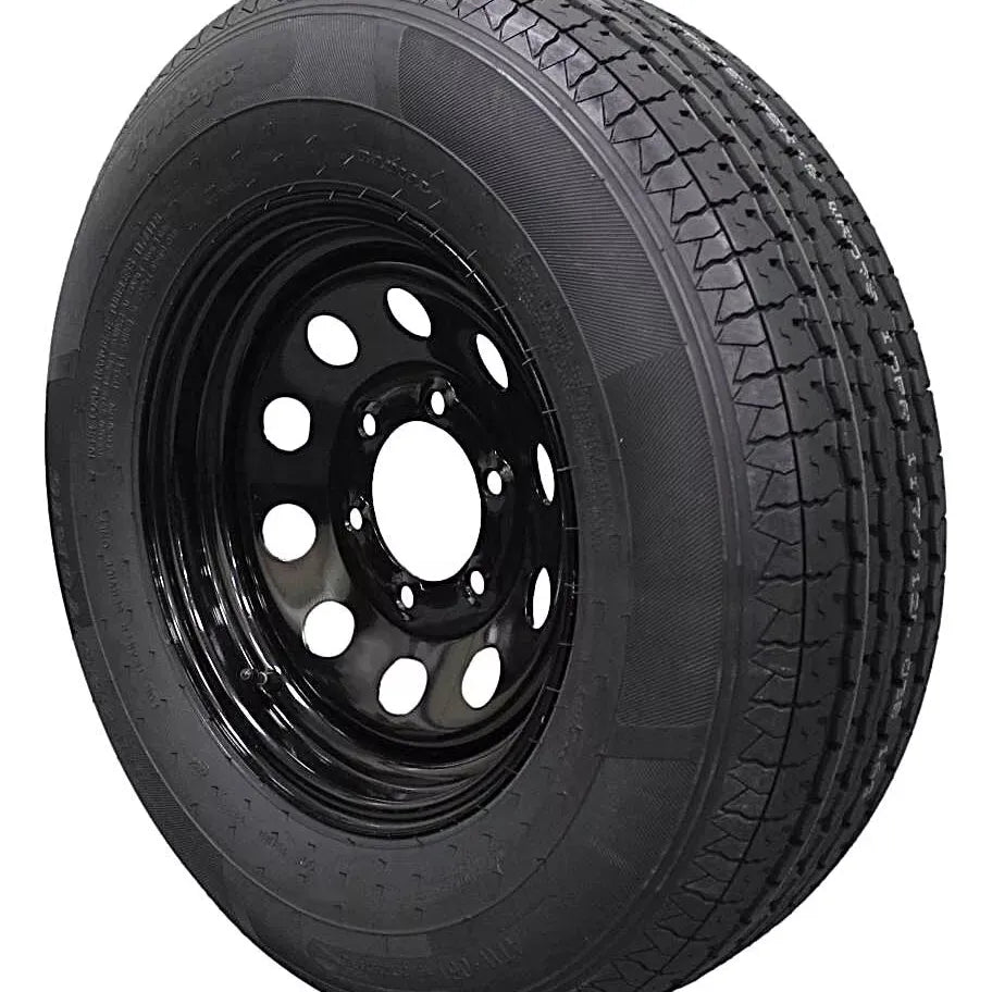 (Single Assembly) Antego Tire and Wheel  225/75R15 Highway Terrain Assembly – Optimized for High Load Performance, 15.0-Inch Rim, Load 116.0, Speed M | A15604520096110ST22575R15