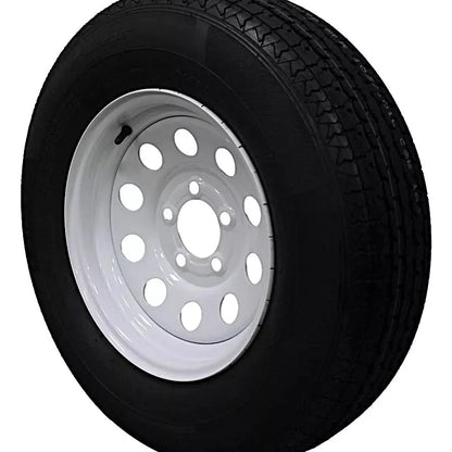 (Single Assembly) Antego Tire and Wheel Heavy-Duty 205/75R14 Highway Terrain – 8-Ply-Ply, 14.0-Inch Wheel, Designed for Secure & Stable Towing | A140554010116108ST20575R14