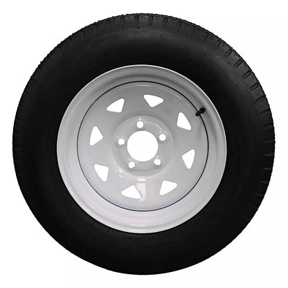 (Set of 2) Antego Tire and Wheel  205/75D15 Highway Terrain Assembly – Optimized for High Load Performance, 15.0-Inch Rim, Load 101.0, Speed M | A15604500116206ST20575D15-B2