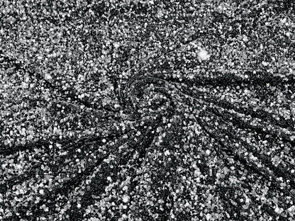 All-Over 5mm Shiny Sequins Stretch Velvet 54" Wide| New Creations Fabric & Foam Inc.