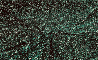 All-Over 5mm Shiny Sequins Stretch Velvet 54" Wide| New Creations Fabric & Foam Inc.