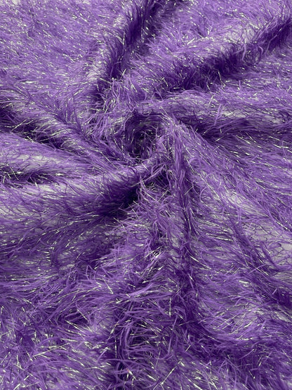 Shaggy Jacquard Faux Ostrich Eye Lash 54" Wide| New Creations Fabric & Foam Inc.
