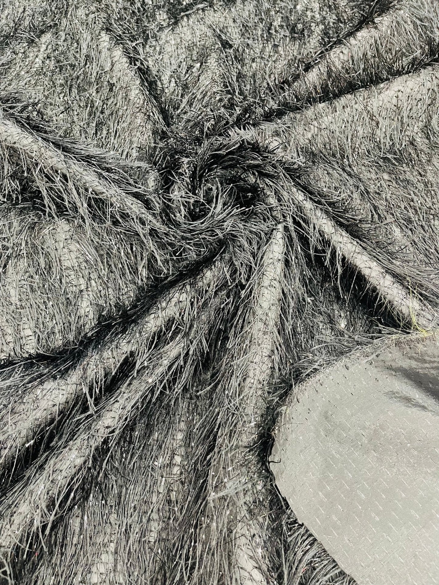 Shaggy Jacquard Faux Ostrich Eye Lash 54" Wide| New Creations Fabric & Foam Inc.