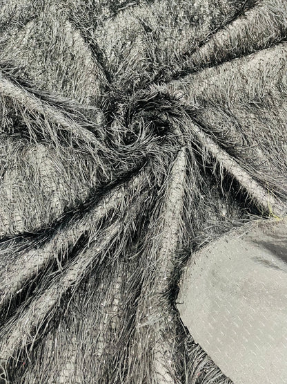Shaggy Jacquard Faux Ostrich Eye Lash 54" Wide| New Creations Fabric & Foam Inc.