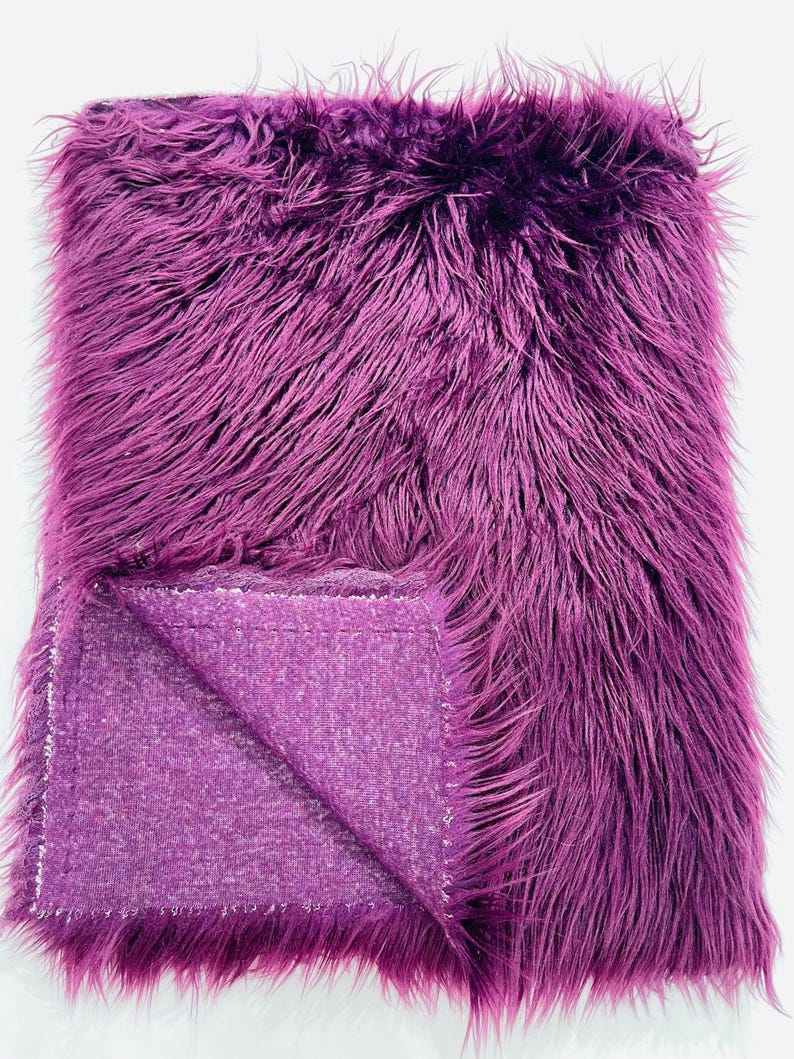 Shaggy Vegan Faux Fur 58" Wide | New Creation Fabric & Foam Inc.
