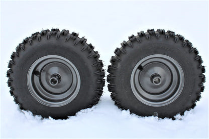 13x4.10-6 Tire Wheel Assembly with Non-Directional Snow Tire (Set of 2)  Ariens 07101238