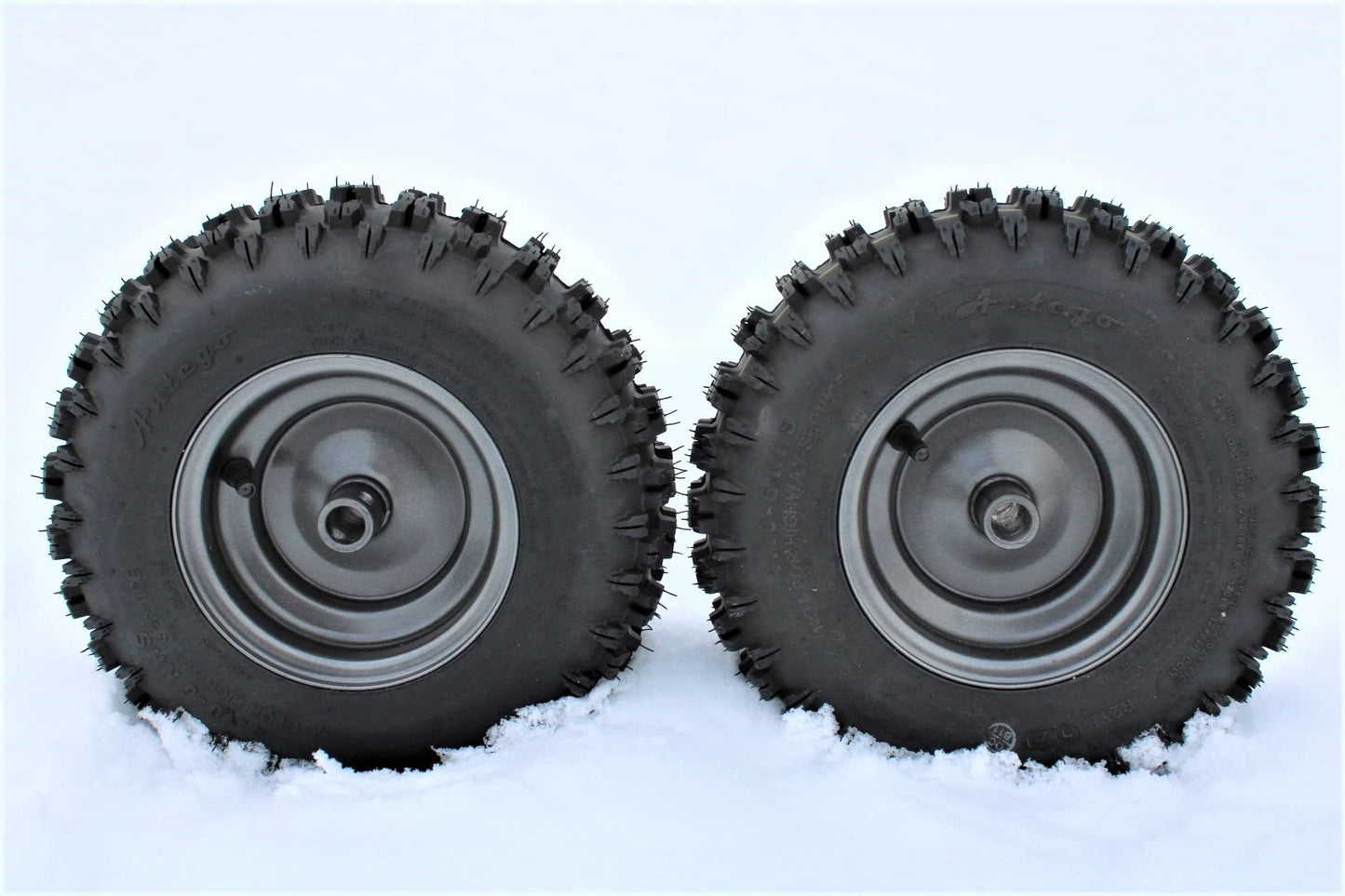 13x4.10-6 Tire Wheel Assembly with Non-Directional Snow Tire (Qty: 1)  Ariens 07101238