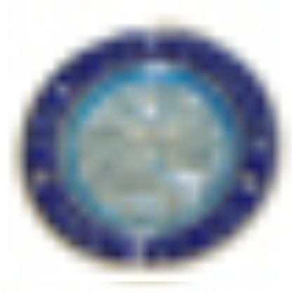 Beach Saint St. Christopher Necklace Medal - Small/Nickel Size