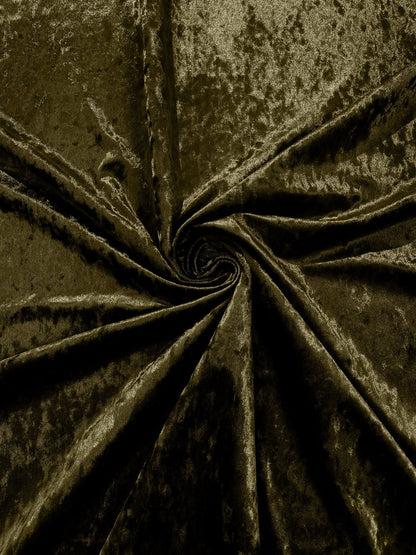 Stretch Crushed Velvet 58" Wide| New Creations Fabric & Foam Inc.