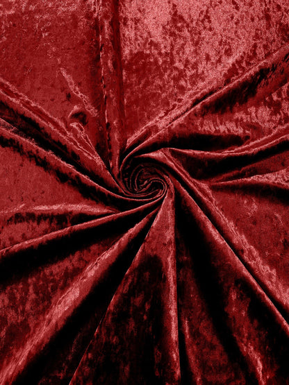 Stretch Crushed Velvet 58" Wide| New Creations Fabric & Foam Inc.