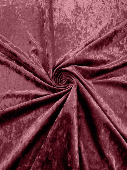 Stretch Crushed Velvet 58" Wide| New Creations Fabric & Foam Inc.