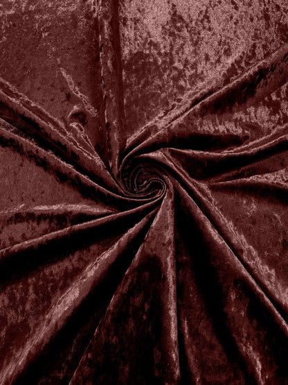 Stretch Crushed Velvet 58" Wide| New Creations Fabric & Foam Inc.