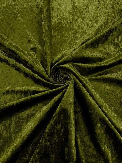 Stretch Crushed Velvet 58" Wide| New Creations Fabric & Foam Inc.