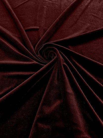 Stretch Velvet 58" Wide| Apparel Costumes| New Creations Fabric & Foam Inc.