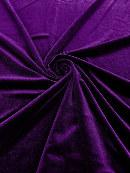 Stretch Velvet 58" Wide| Apparel Costumes| New Creations Fabric & Foam Inc.