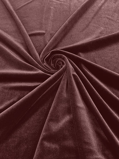 Stretch Velvet 58" Wide| Apparel Costumes| New Creations Fabric & Foam Inc.