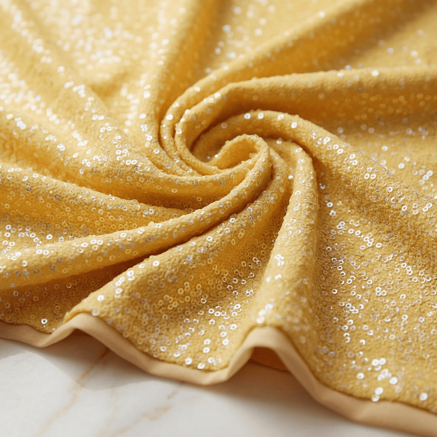 Sword Sequin Fabric by the Yard 54” Wide – Iridescent Flip Sequin Stretch Fabric for Dresses, Costumes, Backdrops & Event Decor