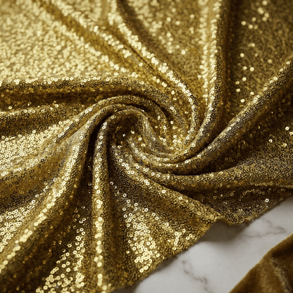 Sword Sequin Fabric by the Yard 54” Wide – Iridescent Flip Sequin Stretch Fabric for Dresses, Costumes, Backdrops & Event Decor