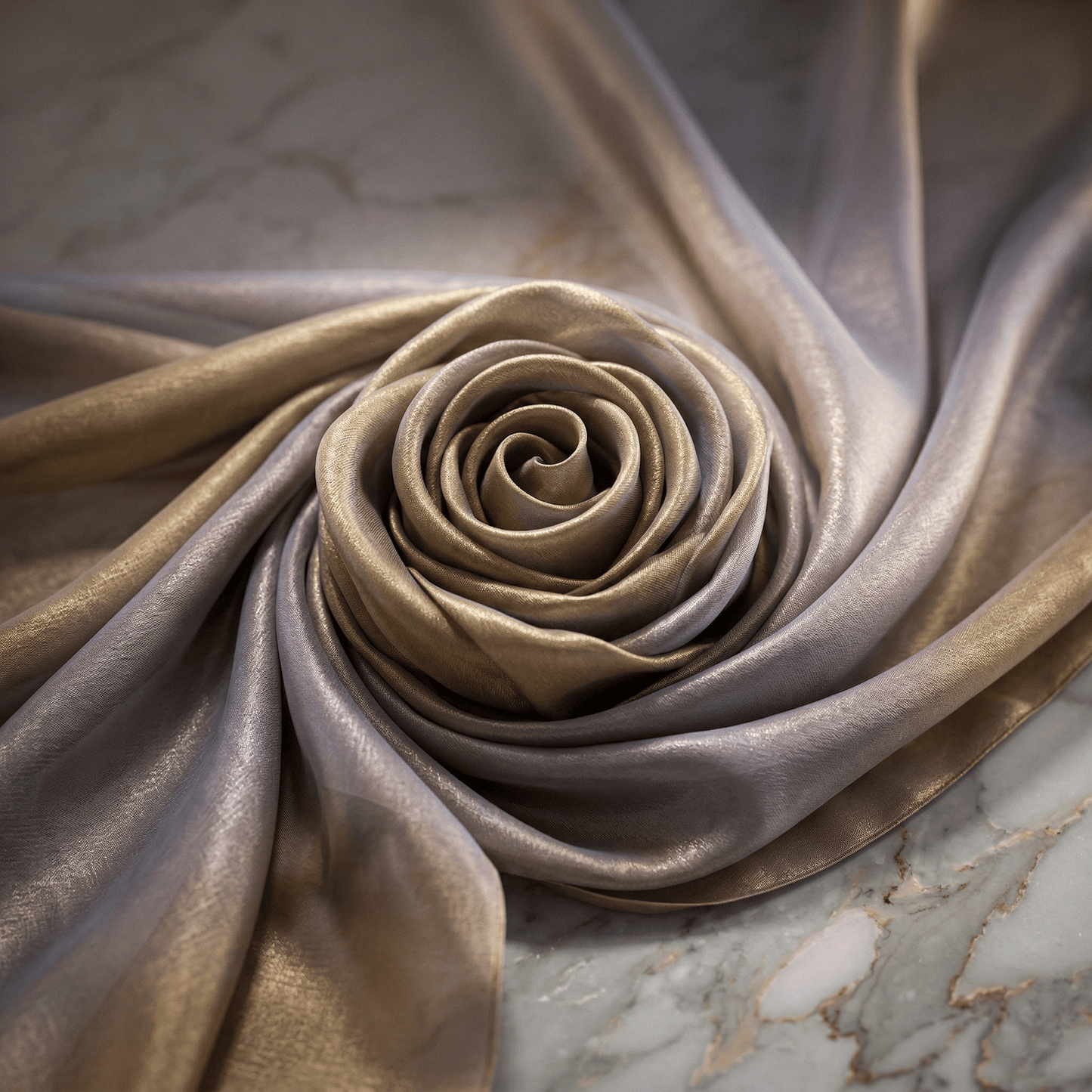 Two Tone Chiffon Fabric 58” Wide by the Yard – Sheer Ombre Chiffon Fabric for Dresses, Draping, Scarves, Wedding Decor & Overlays