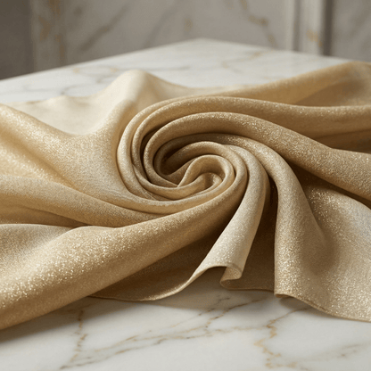 Two Tone Chiffon Fabric 58” Wide by the Yard – Sheer Ombre Chiffon Fabric for Dresses, Draping, Scarves, Wedding Decor & Overlays