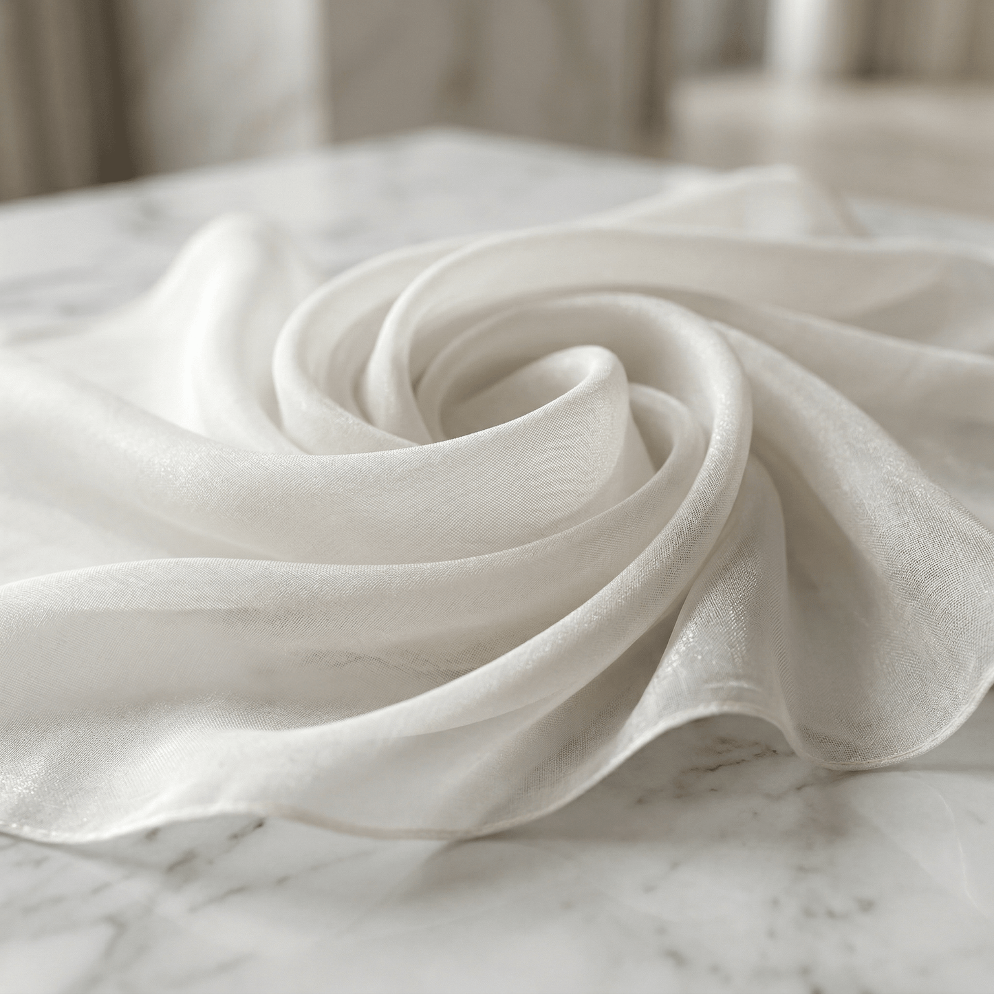 Two Tone Chiffon Fabric 58” Wide by the Yard – Sheer Ombre Chiffon Fabric for Dresses, Draping, Scarves, Wedding Decor & Overlays