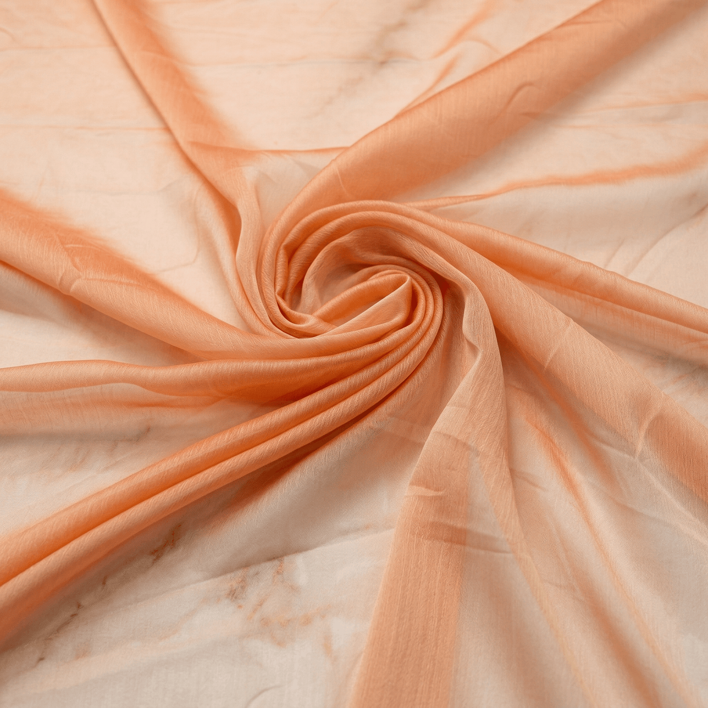 Two Tone Chiffon Fabric 58” Wide by the Yard – Sheer Ombre Chiffon Fabric for Dresses, Draping, Scarves, Wedding Decor & Overlays