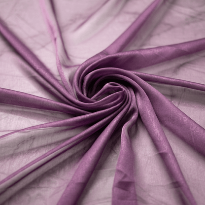 Two Tone Chiffon Fabric 58” Wide by the Yard – Sheer Ombre Chiffon Fabric for Dresses, Draping, Scarves, Wedding Decor & Overlays