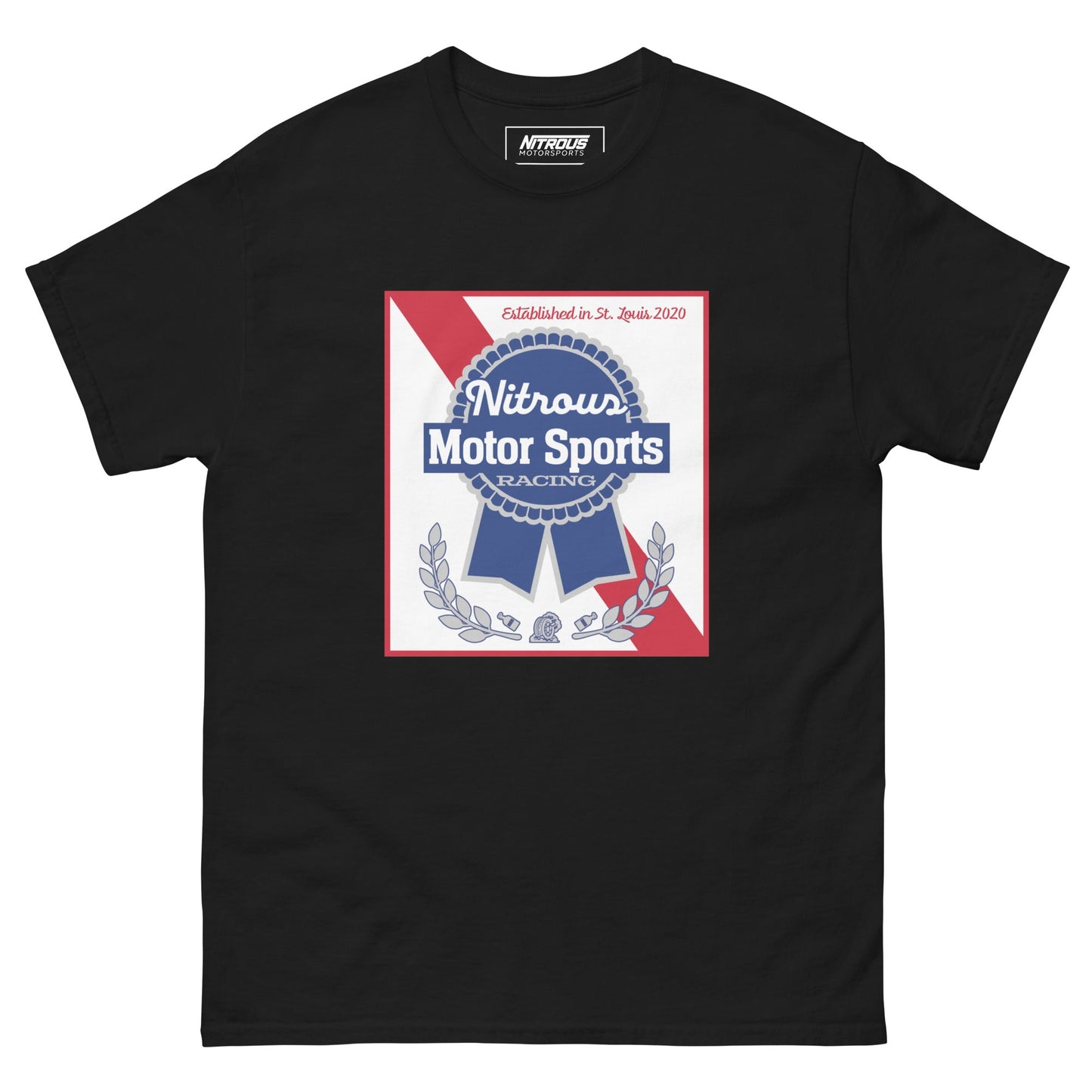 Nitrous Blue Ribbon Parody T-Shirt