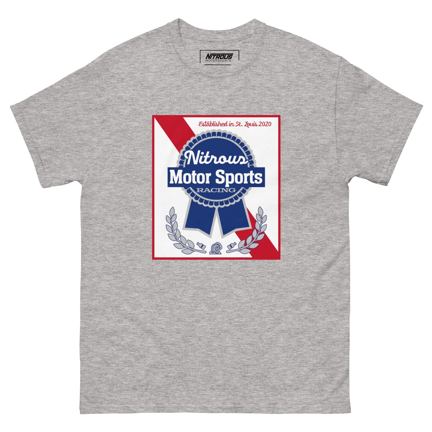 Nitrous Blue Ribbon Parody T-Shirt
