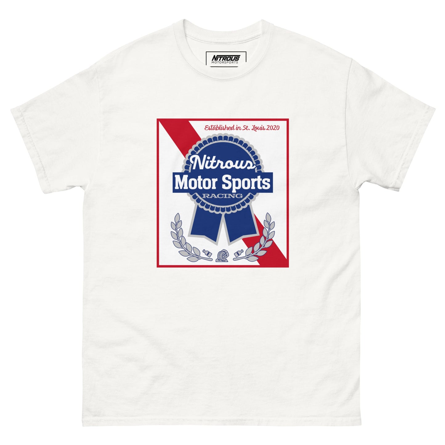 Nitrous Blue Ribbon Parody T-Shirt