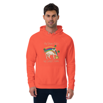 "MY SPHYNX IS MY LUCKY CHARM" UNISEX ECO HOODIE