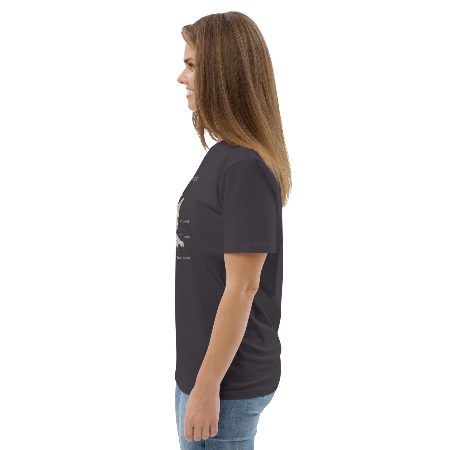 "ANATOMY OF A SPHYNX" UNISEX ORGANIC TEE