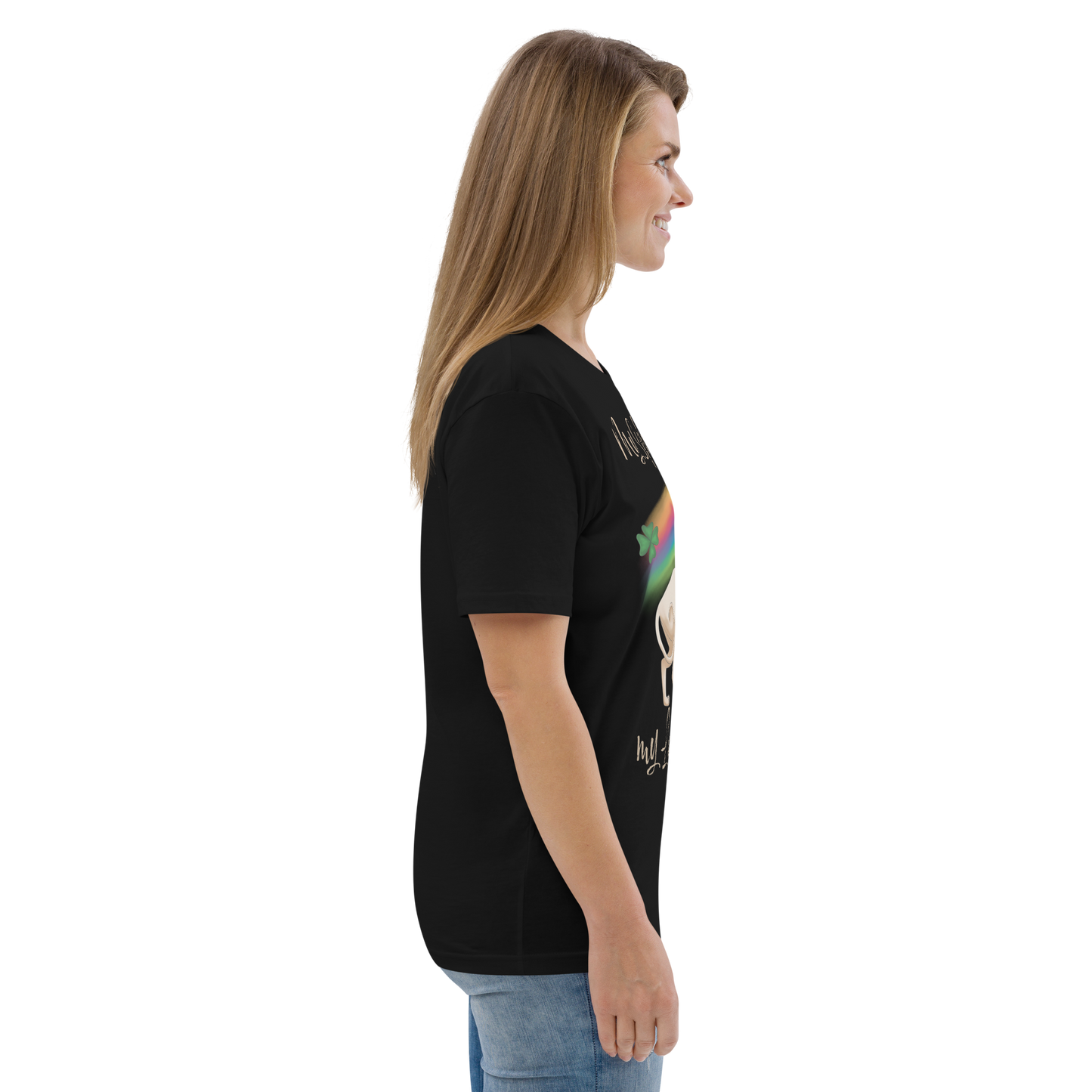 "MY SPHYNX CAT IS MY LUCKY CHARM" - UNISEX TEE