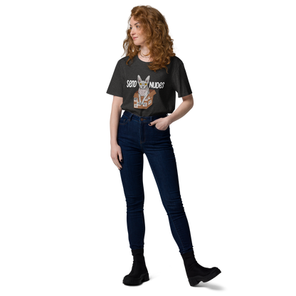 "SEND NUDES" UNISEX ECO TEE