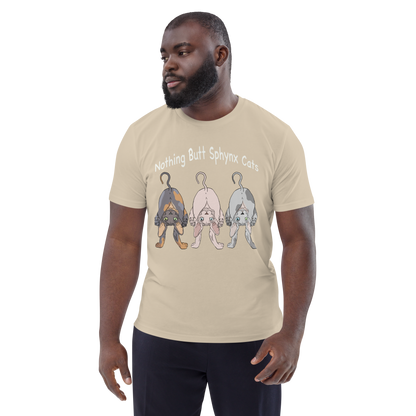 "NOTHING BUTT SPHYNX CATS" UNISEX ECO TEE