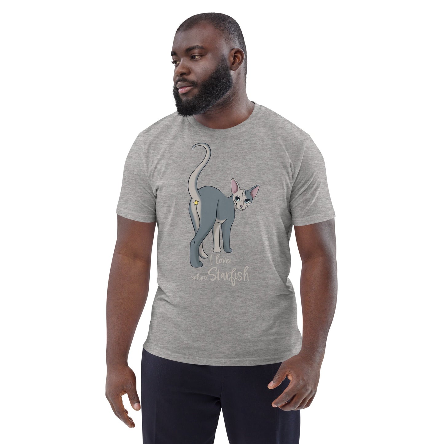 "I LOVE SPHYNX STARFISH" UNISEX ECO TEE