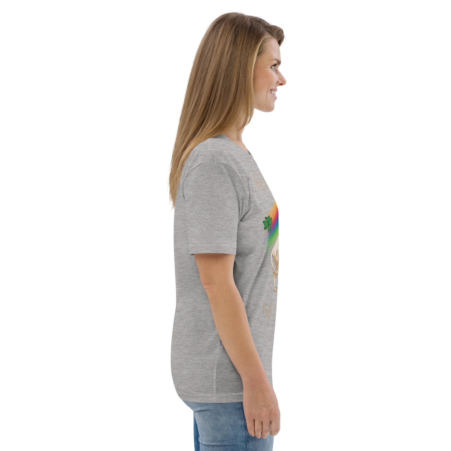 "MY SPHYNX CAT IS MY LUCKY CHARM" - UNISEX TEE