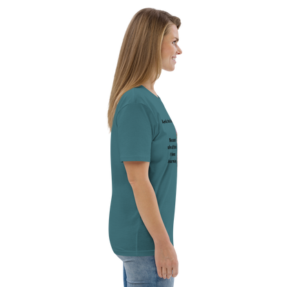 "DITCHED PRINCE CHARMING & GOT A SPHYNX CAT" ECO TEE