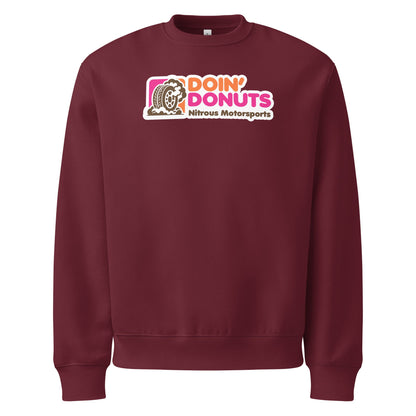 Doin' Donuts Parody Sweatshirt